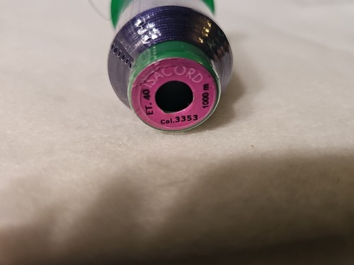 Amann Isacord 40 100% Polyester 1094 Yds Color#3353 Purple - Picture 2 of 2