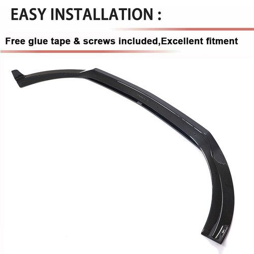 For Mercedes Benz W447 V220D V250 2020 DRY CARBON FIBER Front Bumper Lip Spoiler - Picture 6 of 12