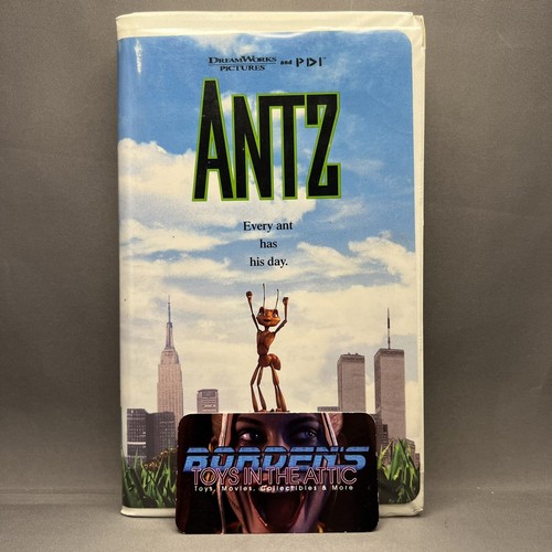Antz VHS PG Previously Viewed Woody Allen Voiced Movie - Picture 1 of 11