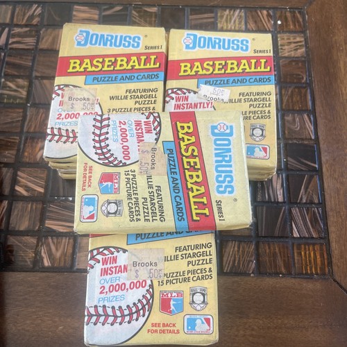 1991 Donruss Baseball Series 1 Baseball Cards Sealed Wax Packs lot of 13 - Picture 5 of 5