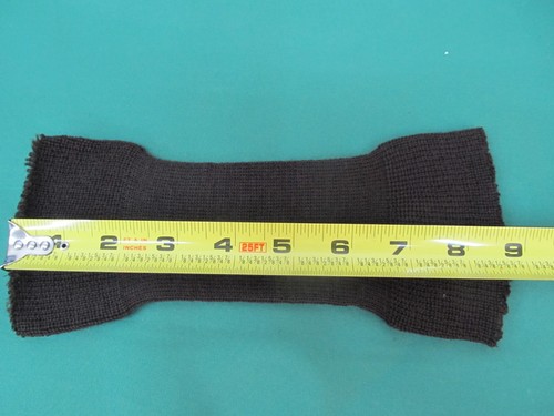 Juego de puños chaqueta de vuelo marrón oscuro tejido lana G-1 A-2 4 pares (8 puños) - Imagen 3 de 8