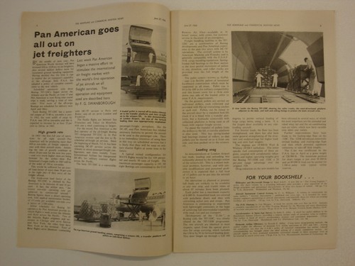 Aeroplane 27 Jun 1963 (Pan Am, Piaggio, Dornier, Macchi, Moynet, Antonov An-24) - Bild 3 von 9