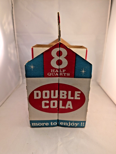 vintage Double Cola the lively drink for lively people 8 pack carrier carton - Bild 5 von 6