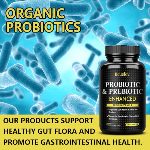 Capsule arricchite con probiotici e prebiotici - Salute dell'intestino - Foto 5 di 13