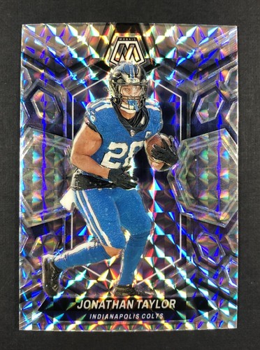 Jonathan Taylor 2024 Panini Mosaic Silver #93 Indianapolis Colts Prizm Mosaic