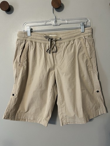 New! LL Bean Ripstop Shorts Womens Size S Beige color Sandbar Stretch 98% cotton