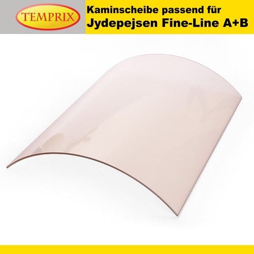 Kaminglas für Jydepejsen Ofenmodelle Sichtscheibe gebogen Ofenscheibe Kamin - Bild 26 von 50