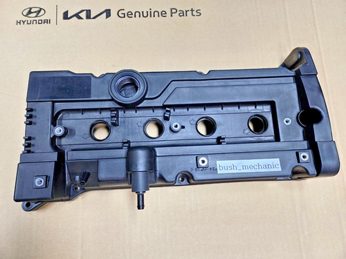 GENUINE OEM Hyundai Kia Rocker Cover Assy & Gasket 2241026640 2244126003 Accent - Picture 2 of 4