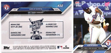 ADOLIS GARCIA 2024 MLB Topps NOW 432 T-MOBILE HOME RUN DERBY PR=549