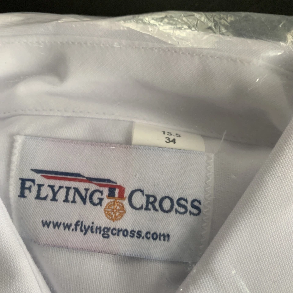 Camisa Uniforme Blanca Flying Cross de Fechhiemer 34 Foto 2 de 3