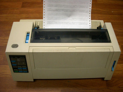 100x Lexmark 2380 Plus Forms Workgroup Dot Matrix 9Pin Impact Printer - Parallel