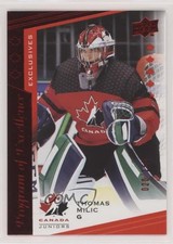 2021 Upper Deck Team Canada Juniors Exclusives 20/165 Thomas Milic #133 n1u