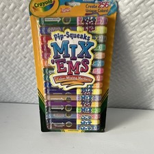 Crayola Pip-Squeaks Mix 'Ems Color-Mixing Markers Set Multicolor 256 Colors