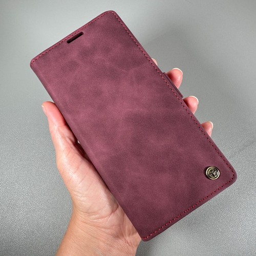 Wallet Case für Google Pixel 7 Pro - Weinrot | Kunstleder | Folio von CaseMe - Bild 2 von 17