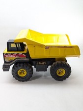 1999 Hasbro Tonka Mighty 768 Yellow Toy Dump Truck - Metal and Plastic