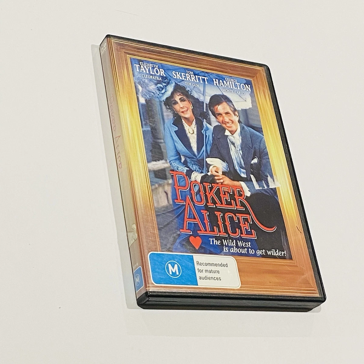 Poker Alice (DVD, 1987) Elizabeth Taylor, LIKE NEW + Fast Free Post