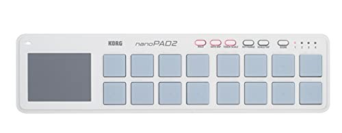 KORG classic USB MIDI controller NANOPAD2 WH White Velocity compatible 16 -pad - Picture 1 of 8