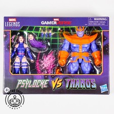 PSYLOCKE VS THANOS Marvel Legends Series GamerVerse Action Figur 2-Pack Comic