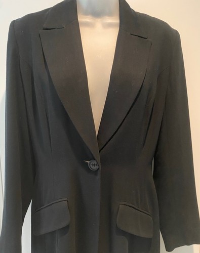 Principles Black Maxi Coat Circa 1985 New condition. - Picture 10 of 18