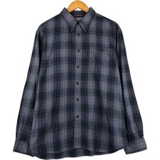 Used Columbia Lightflannel Check Shirt Men's Size L Used 