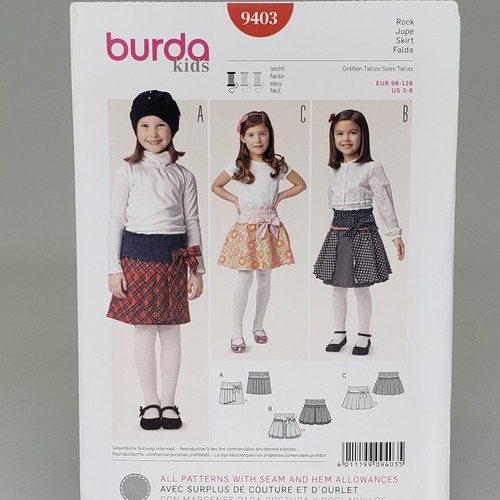 Burda UNCUT! U-PICK! Toddler Girl Child Clothes Sewing Patterns - Picture 30 of 45