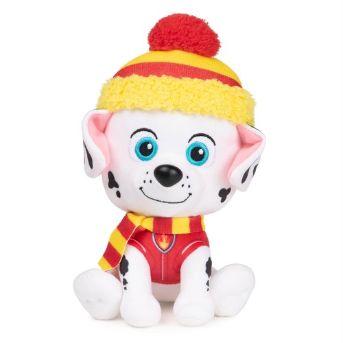 GUND Paw Patrol Holiday Winter Marshall Plush, 6 in