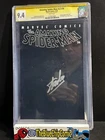 Amazing Spider-Man #36 CGC 9.4 SS Stan Lee Signed 9/11 Black Cover 2001