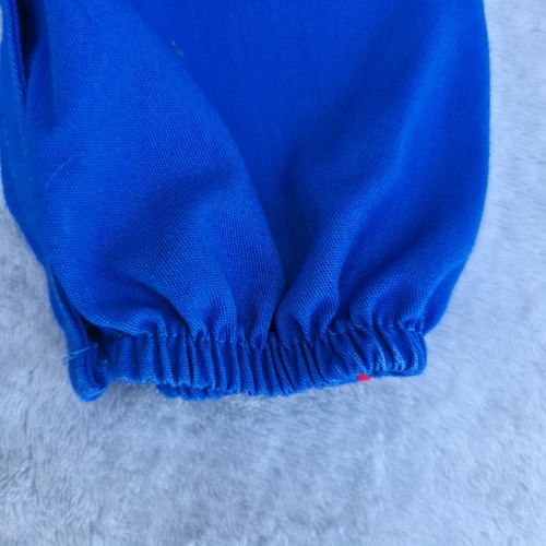 Vintage Walt Disney Winnie The Pooh Blue USA Medium 20-25 Lbs 12-18 Mth Overall - Picture 12 of 14