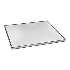 GRAINGER APPROVED 1YYH5 PlstcSheet,PVCT1,12"x24",0.25"T,Gray,Opq 1YYH5