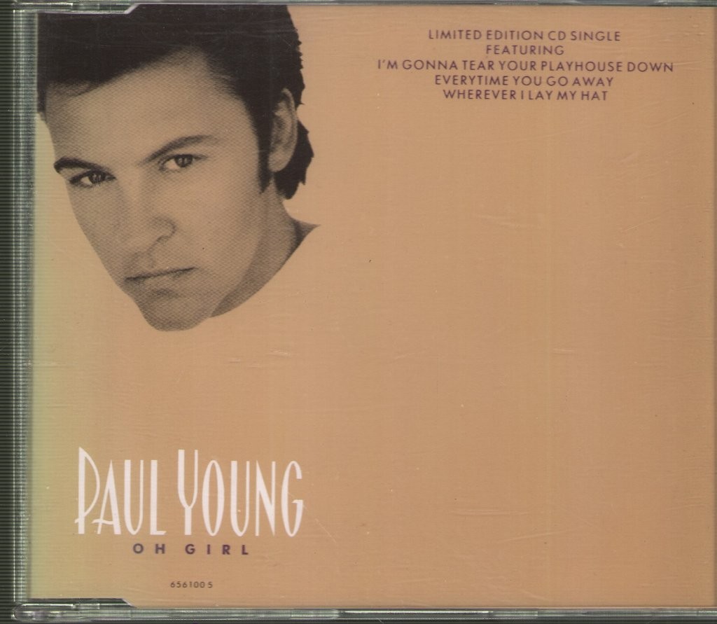 Paul Young Oh Girl CD UK Cbs 1990 limited edition CD. disc has some scratches