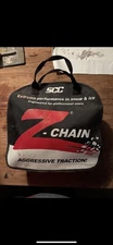 SCC Z-Chain Extreme Performance Cable Tire Traction Snow Ice Chain w/ Bag, Guide
