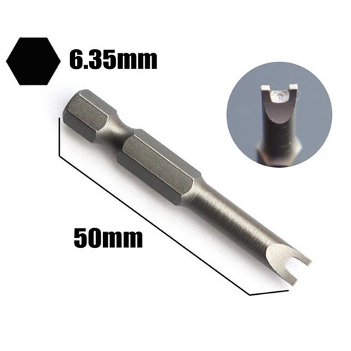 7pcs Special-Shaped Screwdriver-Set PH2 U Y Shape Triangle-50mm-Screwdriver Bit - Picture 18 of 24