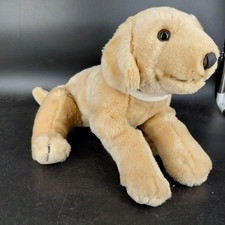 Vintage Animal Alley Golden Retriever Puppy Dog Plush Stuffed Animal 1999 Medium