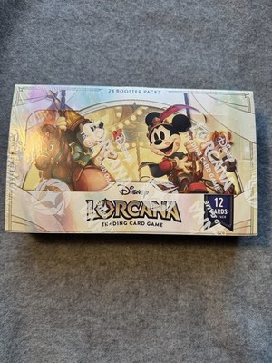 Disney Lorcana TCG Fabled Booster Box 24 Packs Factory Sealed English