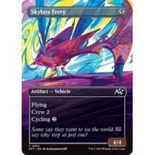 SKYBOX FERRY (BORDERLESS) X4 Aetherdrift DFT Magic MTG MINT CARD