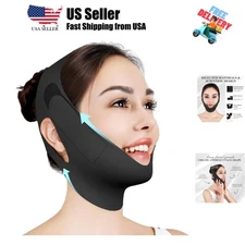 Chin Strap for Sleeping,Double Chin Reducer,Adjustable Chin Strap,Jaw Strap,J...