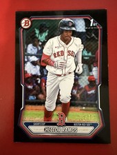 2026 Bowman Hector Ramos Black Refractor Paper 6/10 Red Sox