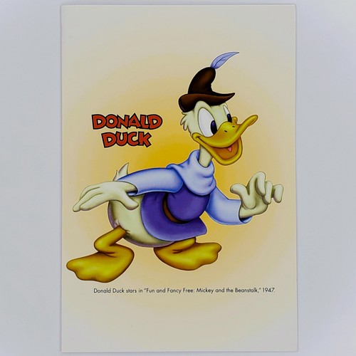Tarjeta en blanco del Pato Donald Galería Disney 65 años de lucha divertida y elegante gratis - Imagen 1 de 4