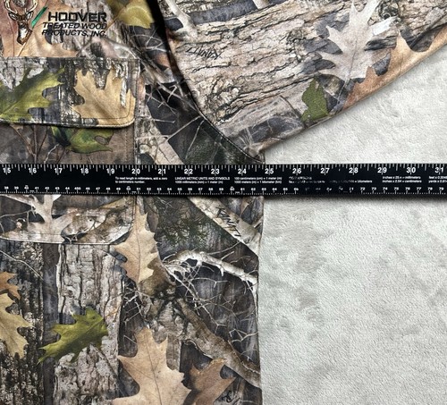 Cabelas Kanati Camo Button Up Fleece Shirt Men’s XL Classic Fit Long Sleeve Warm - Picture 5 of 8