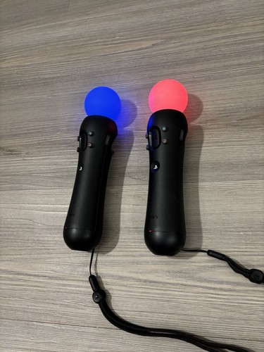 Sony PlayStation 4 VR Move Motion Controllers PSVR PS4 CECH-ZCM2U Tested working - Bild 2 von 6