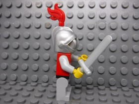 LEGO Castle Kingdoms 2010 MINIFIGURE cas444 LION KNIGHT Set 7950