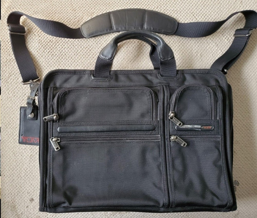 Tumi Alpha Gen 4 Ballistic Nylon Slim Laptop Business Briefcase Bag 26114D4