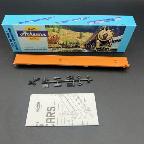 Athearn 2002 HO Pacific Fruit Express 86' FT Flat Car Kit LN/Box - Picture 1 of 15