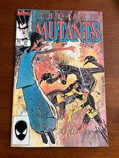 NEW MUTANTS # 27 FINE+ MARVEL COMICS 1985 BILL SIENKIEWICZ CHRIS CLAREMONT