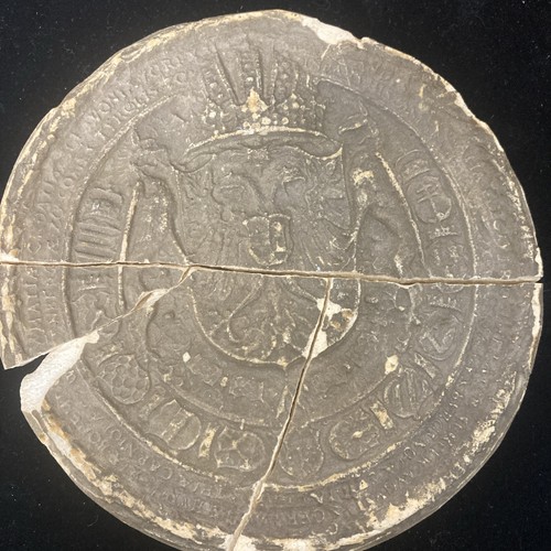 Réplicas Kaiser Ferdinand I, 1562, sello de yeso ROTO, y plástico Rodolf IV 1354 - Imagen 9 de 13