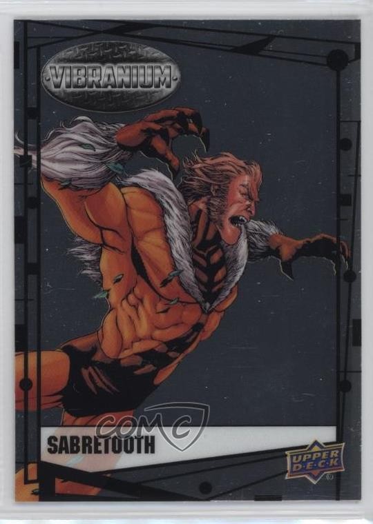 2015 Upper Deck Marvel Vibranium Sabretooth #11