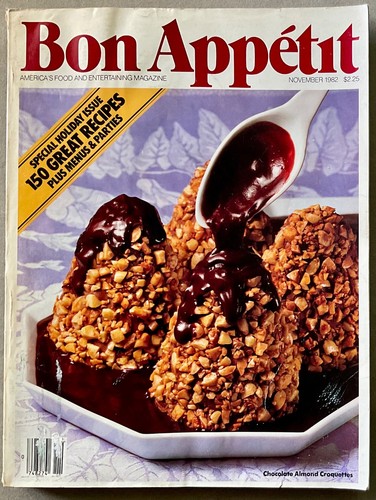 BON APPETIT Magazine LOT of 6 Issues - July to Dec 1982 w/ Recipes • Holidays - Picture 16 of 24
