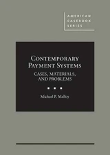 Contemporary Payment Systems: Cases, - Hardcover, by Malloy Michael - Very Good