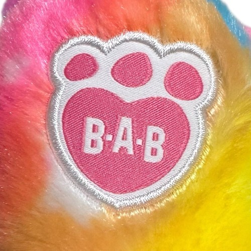 BABW Build a Bear Rainbow Stars Kittycorn 18” Peluche Gato Unicornio con Etiquetas - Imagen 4 de 24