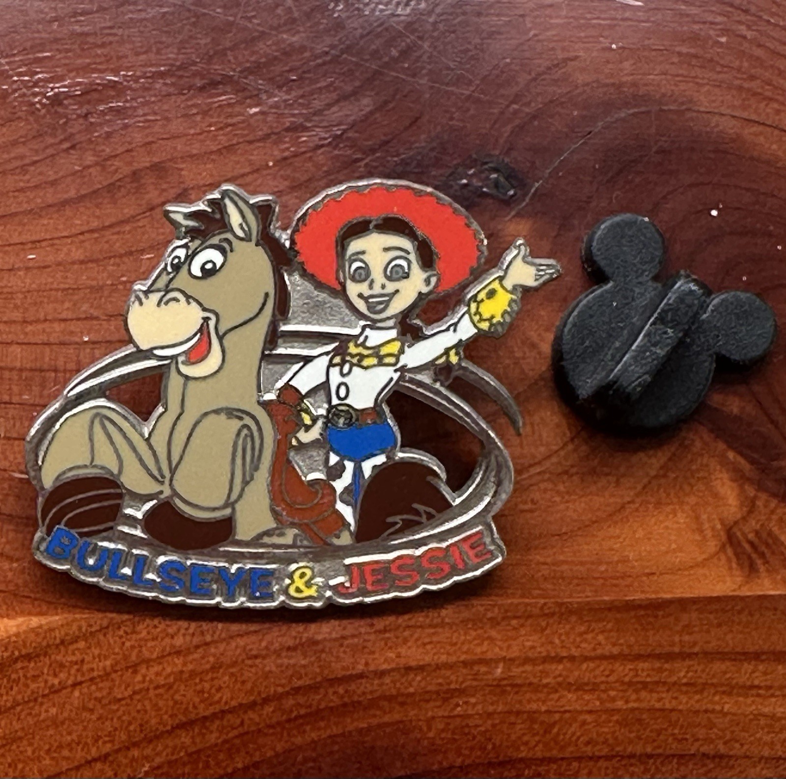 2002 Disney Pin Trading Pixar Enamel Bullseye & Jessie from Toy Story